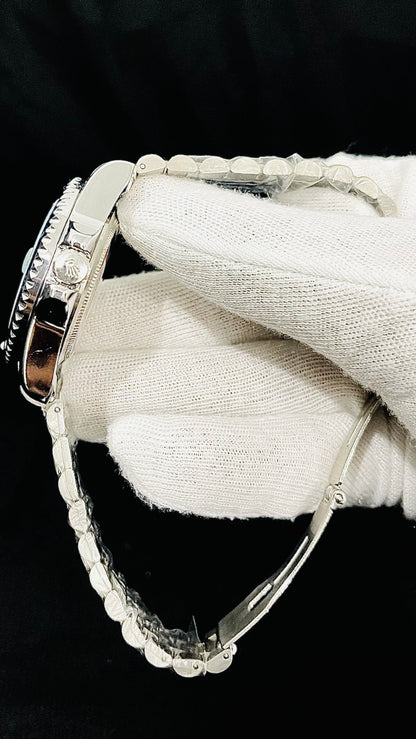 Blue dial Rolex Watch